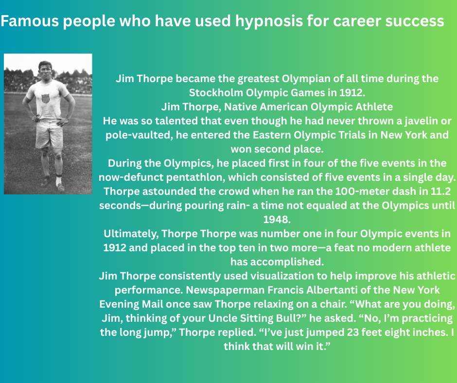Famous people who have used hypnosis